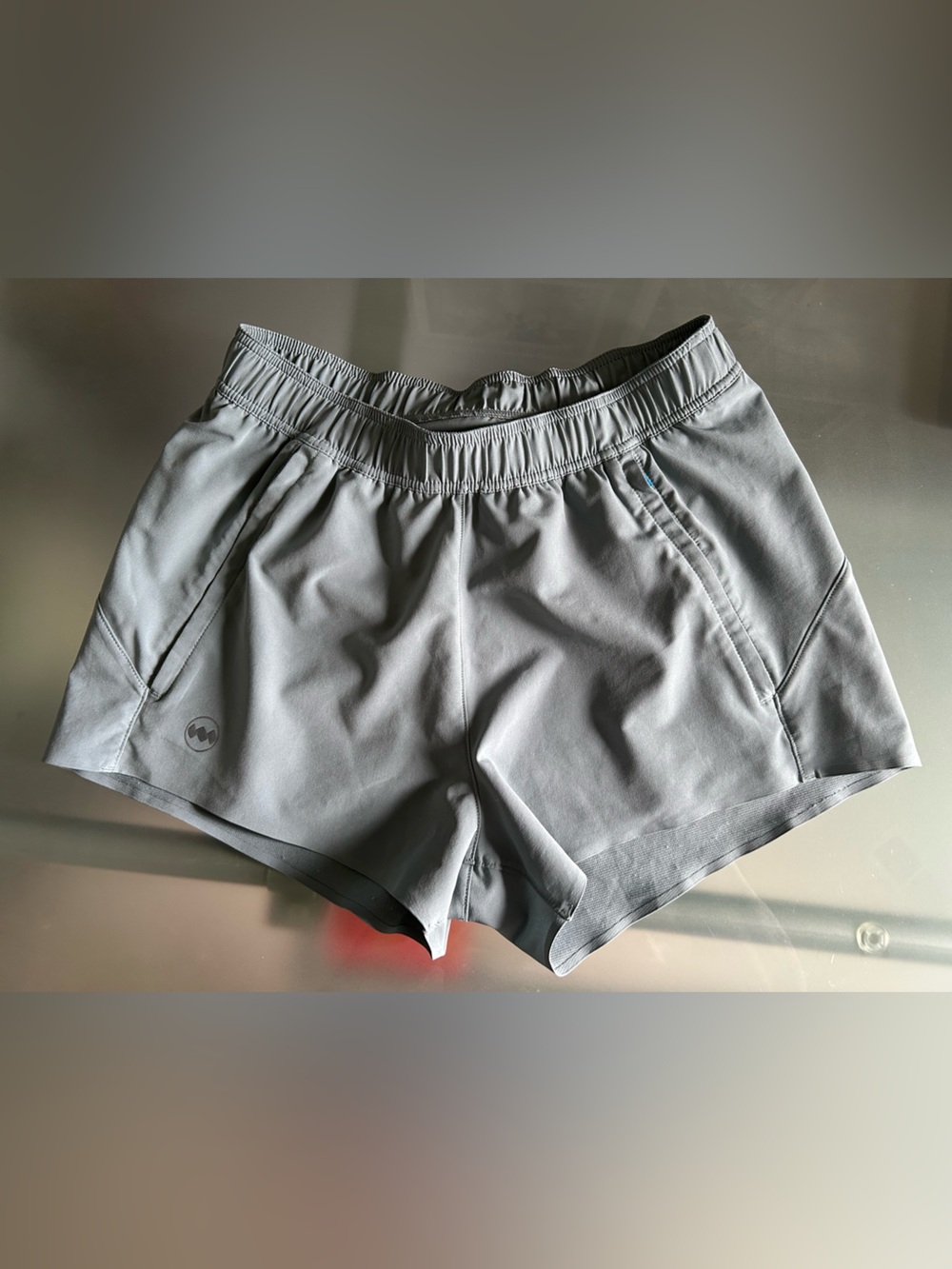 EUC Janji Transit Tech Gray Athletic Shorts (XS)